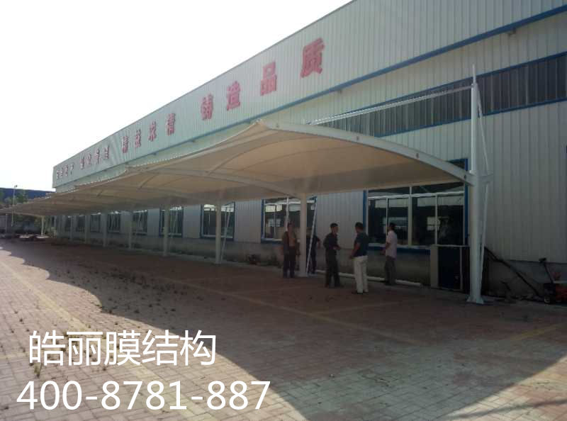 德州諾森塑膠廠區(qū)車棚